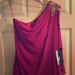 JS Boutique One Shoulder Cocktail Dress